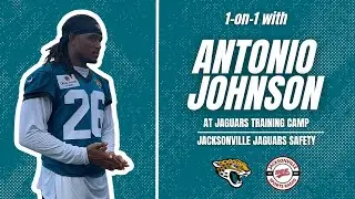 Exclusive 1-on-1 Interview: Antonio Johnson at Jacksonville Jaguars Training Camp