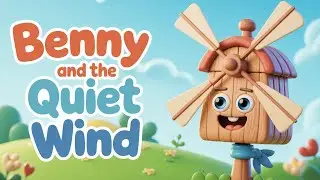 Benny and the Quiet Wind 🌬️ | Bedtime Story for Kids | Moral Story | Kids Animation