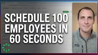 Schedule 100 Employees in 60 Seconds (Multi-Location Demo)