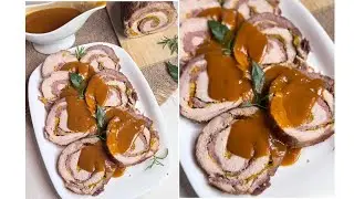 Roll&egrave; di tacchino al forno | SECONDO PIATTO DELLE FESTE  RICETTA FACILE