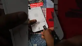 Nothing phone 2 Remove Sim Card | nothing phone 2 sim network | #viral #shortsfeed #reels #ytshorts