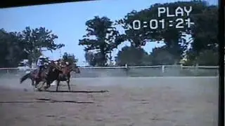 MEMORIES:  Mark & Mischief/Teri & Korky - Ribbon Race, 2004 - Blue Earth, MN
