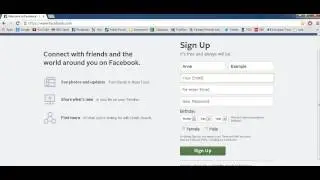 Facebook Tutorial: Part 1 - Registration