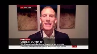WHO advisory committee's Jamie Metzl on the origins of Covid-19 on BBC News Channel 26/05/2021