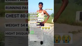 SSC GD PHYSICAL DISQUALIFY 2025 ✅️ #motivation #sscgdresult2025 #delhipolice #shortsvideo #army