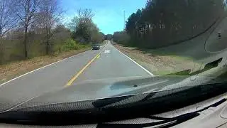 ASMR - SLOW VIDEO - Driving from Winfield, AL - Fayette- into Tuscaloosa, AL