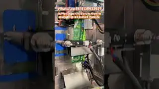 High speed packing machine for cookies nuts seeds & chips, 80-130 bags/min, fill& seal. #machine