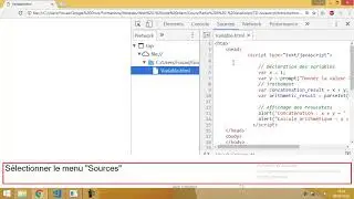 2 -  Javascript - D&eacute;bogage avec google chrome