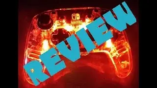Беспроводной контроллер Nintendo Switch PDP Afterglow