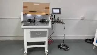 8030HY sheathed cables with 6 cores large square wire stripper big cable stripping&cutting machine