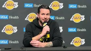 JJ Redick On Lakers Matchup With Hawks, Injury Updates On LeBron James, Luka Doncic, Jaxson Hayes