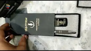 Metal Keychain + Pen with Box Set | Customized Metal Keychain Set | With Double Side Laser Marking