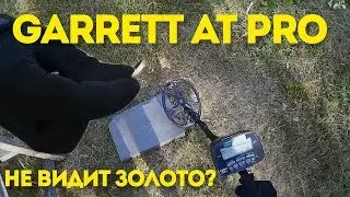 ТЕСТ 2017! Garrett AT Pro не видит золото?