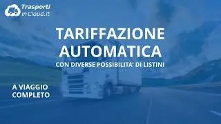 TRASPORTI IN CLOUD | PRESENTAZIONE UFFICIALE