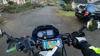 First Ride with the Spedal CL872 Smart Motorcycle Screen & Moman H2 Pro Helmet Intercom.