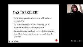 Çocuk ve Gençlerde Kayıp, Yas Sürecine Yaklaşım