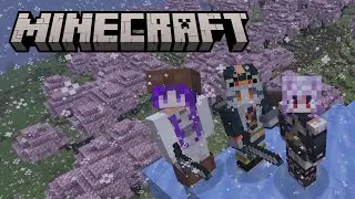 Minecraft with my girls YunaVTuber and Shoku_Waddles! [Astria Live | Minecraft]
