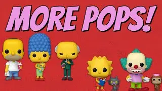 NEW Simpsons Exclusive FUNKO POPS and more!