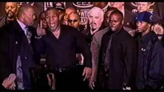 Mike Tyson Getting angry 'put your mother in a straight jacket!' &lsquo;White Pthy&rsquo;