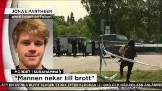 Den misst&auml;nkte mannen var bekant med offret - Nyheterna (TV4)
