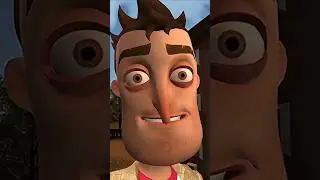 What a rude neighbour. #shorts #helloneighbor #helloneighborgame