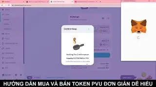 HƯỚNG DẪN MUA V&Agrave; B&Aacute;N TOKEN PVU TR&Ecirc;N PANCAKESWAP  V&Agrave; POOCOIN NHANH ĐƠN GIẢN DỄ HIỂU