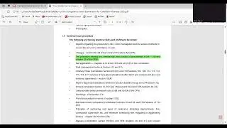 Criminal court procedure