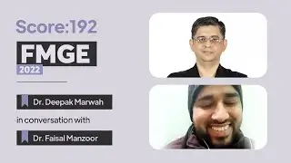 FMGE Success Stories Dec 2021 | Dr. Faisal Manzoor Score 192 | Dr. Deepak Marwah