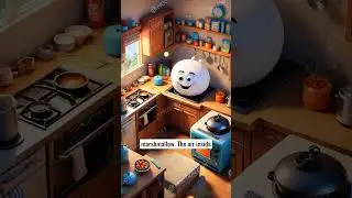 Watch What Happens When You Microwave a Marshmallow! 😱 | Kitchen Science Fun #ScienceShorts