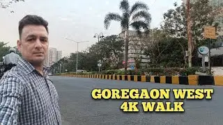 Goregaon West Evening Walk | Link Road Area, Mumbai | 4K Walk