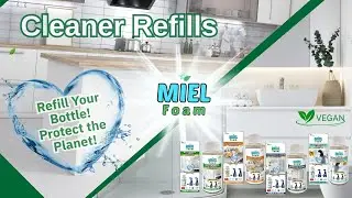 Miel Foam &ndash; New Generation Green Cleaning Formula | High-Performance Home Care Concentrate
