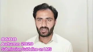 AIOU Guideline Autumn 2020||Teaching Practice-2 course 8608||How to Submit on LMS