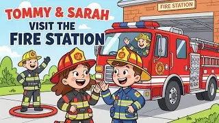 Tommy and Sarah Visit the Fire Station 