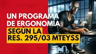 Programa de Ergonomía Integrado según Res. 295/03 Anexo I MTEySS