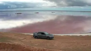 Кайтсерфинг, розовое озеро, арбатская стрелка!