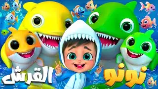 نونو القرش , جدو علي اغاني عربي -  اغنية الحيوانات 🥳 - أنا الفرخة واحنا الكتاكيت -  الثعلب والذئب