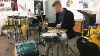 Tony Williams esque up-tempo jamming