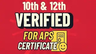10th and 12th marksheets Verified for APS &bull; GSHEB &bull; Digilocker Verification 