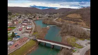 Philippi WV Aerial Flyover 2022 Espa&ntilde;ol    HD 1080p