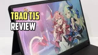 Tbao T15 Review - Budget Portable Monitor that Great for Nintendo Switch, PS4, XBOX, Laptop & Phone