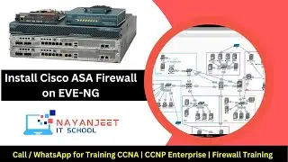 How to Install & Setup ASAv Firewall on EVE-NG | add Cisco ASA Firewall to eve-ng