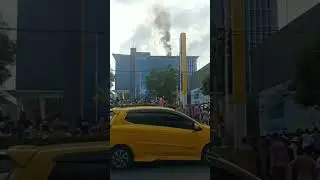 Kebakaran Bank Mandiri Cakra Negara Mataram