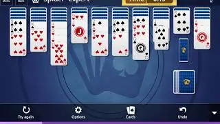 Microsoft Solitaire Collection: Spider - Expert - July 25, 2019