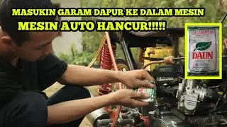 MASUKIN GARAM DAPUR KE DALAM MESIN!MESIN AUTO HANJUR!!!