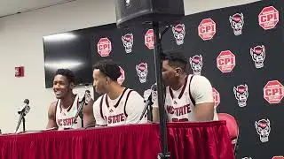 NC State Players Wake Post-game 