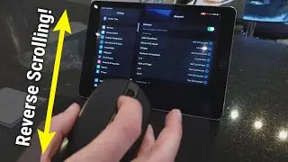 How to fix the iPad mouse scroll direction ↕️