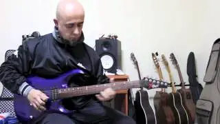 Murat ibze - Pink Floyd - Comfortably Numb (fretless guitar-perdesiz gitar)