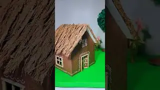 Hut Model for School Projects/ Kaccha House Model/ Types Of Houses
