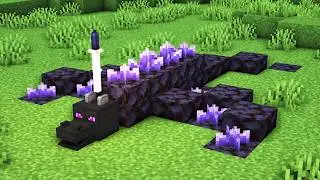 Minecraft: Ender Dragon Statue Tutorial | Funbook