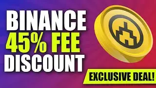 Скидка на комиссию на Binance | Как получить скидку 45% на Binance (НОВЫЙ ваучер, промокод и купон)